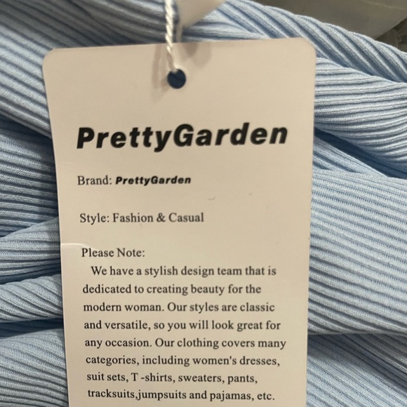 PRETTYGARDEN Summer Midi Dress, One Shoulder Cutout Side Slit Bodycon Dress - Picture 4 of 5